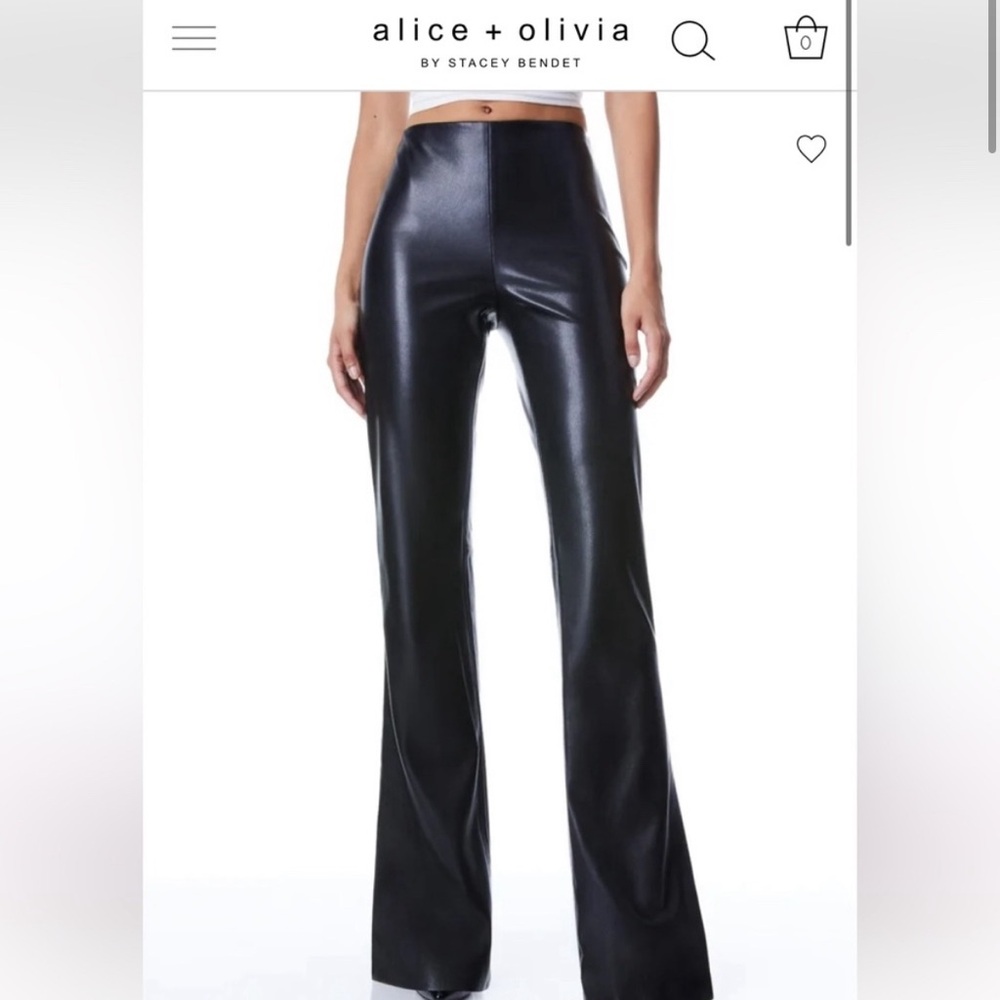 ✨ Alice + Olivia Leather Pants